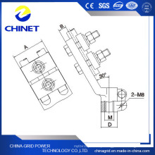 Sbj-S Type Double Conductor Copper Hole Pole Clamp